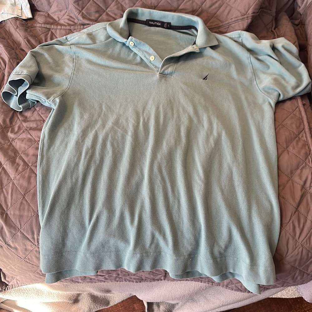 Light Blue Nautica Polo